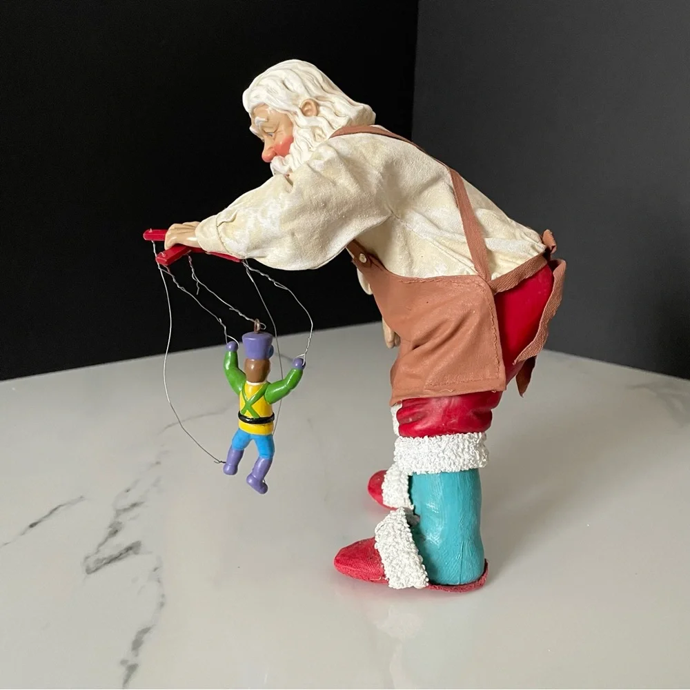 Marionette Santa - Clothtique Possible Dreams by Dept 56